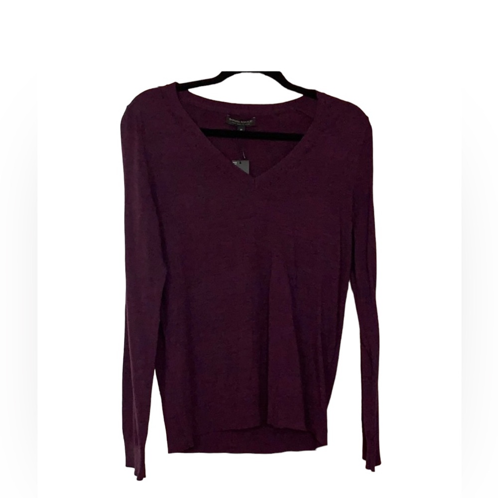 Banana Republic Wool V-Neck Sweater